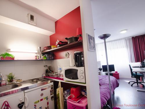 Logement aménagé par un étudiant