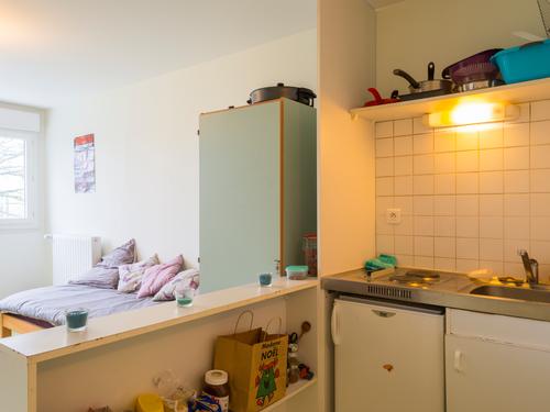 Exemple de T1 au Crous de Rennes-Bretagne